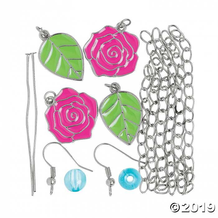 Spring Fling Dangle Earrings Craft Kit (6 Pair)
