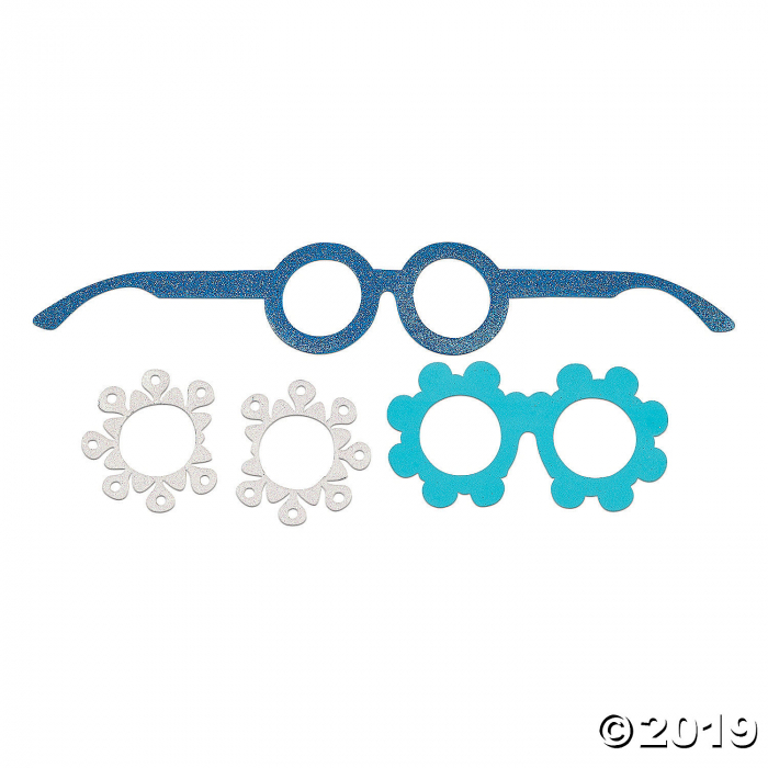 Snowflake Glasses Craft Kit (Makes 12)