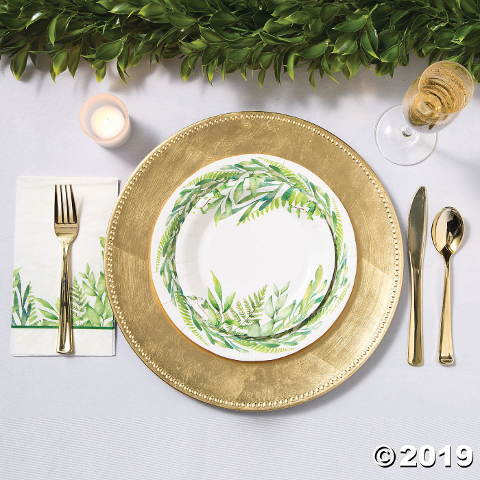 Spring Greenery Dinner Napkins (16 Piece(s))