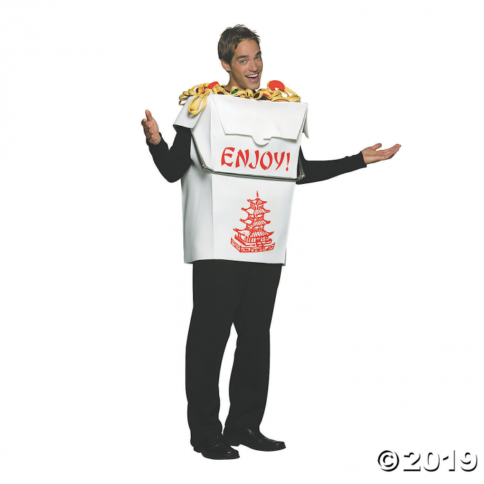 Adult's Chinese Take-Out Costume (1 Piece(s))