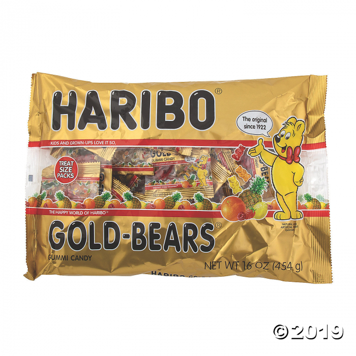 Haribo® Gummi-Bears Mini Packs (37 Piece(s))