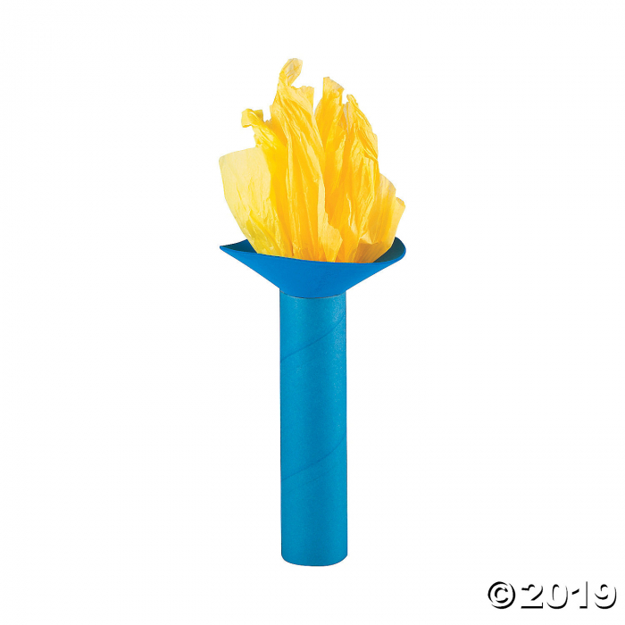 Torch Tissue Paper Craft Kit (Makes 12)