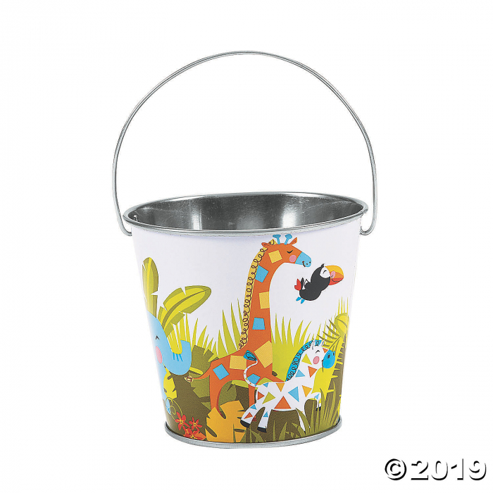 Jungle Baby Shower Pails (Per Dozen)