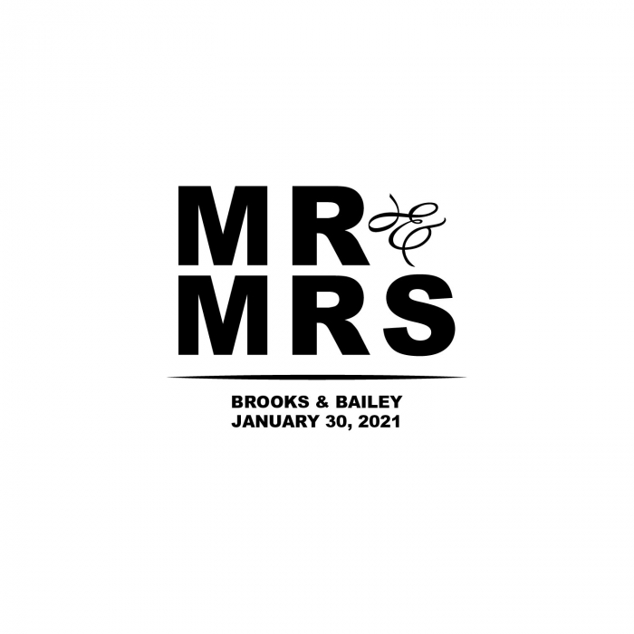 Personalized Mr & Mrs Treat Bags (50 Piece(s))