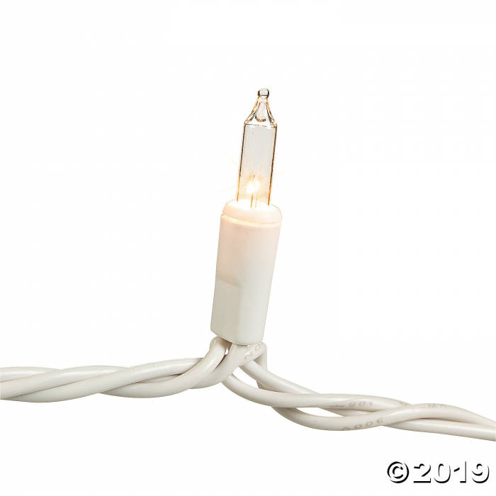 Clear White Wire String Lights (1 Set(s))