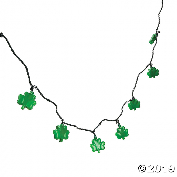 Glowing Shamrock String Lights (1 Set(s))