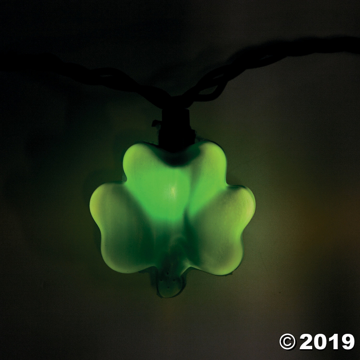 Glowing Shamrock String Lights (1 Set(s))