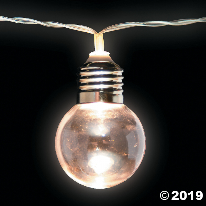 Silver Accent Bulb String Lights (1 Piece(s))