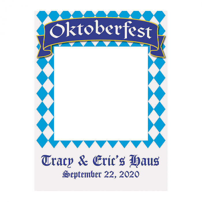 Personalized Oktoberfest Instaframe (1 Piece(s))
