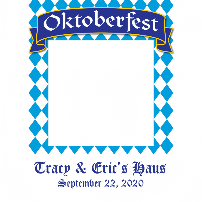Personalized Oktoberfest Instaframe (1 Piece(s))