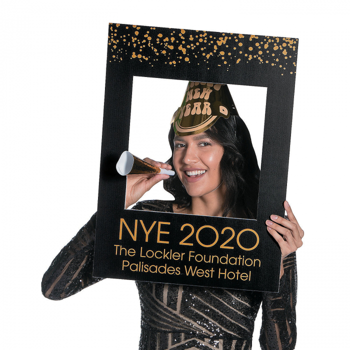 Personalized New Year's Eve Photo Booth Cutout (1 Piece(s))