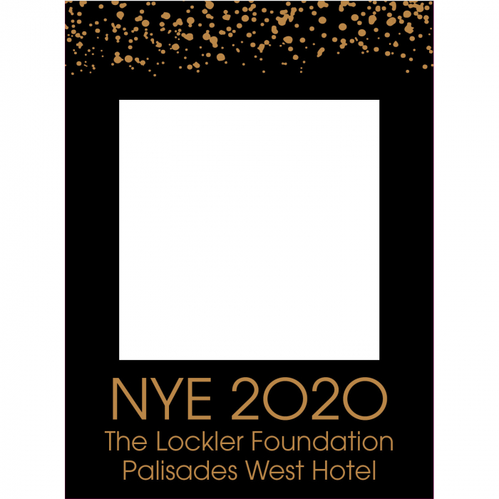 Personalized New Year's Eve Photo Booth Cutout (1 Piece(s))