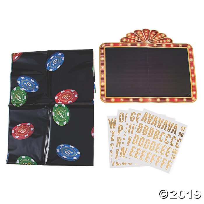 Casino Night Photo Booth Kit (1 Set(s))