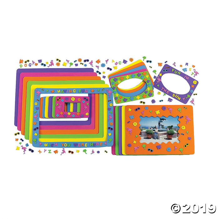 Fabulous Foam Summer Fun Frames (Makes 24)