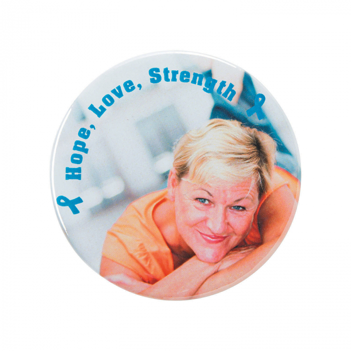 Custom Photo Awareness Buttons (Per Dozen)