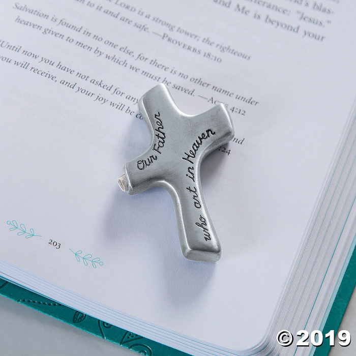 Our Father Palm Cross with Scroll (1 Piece(s))