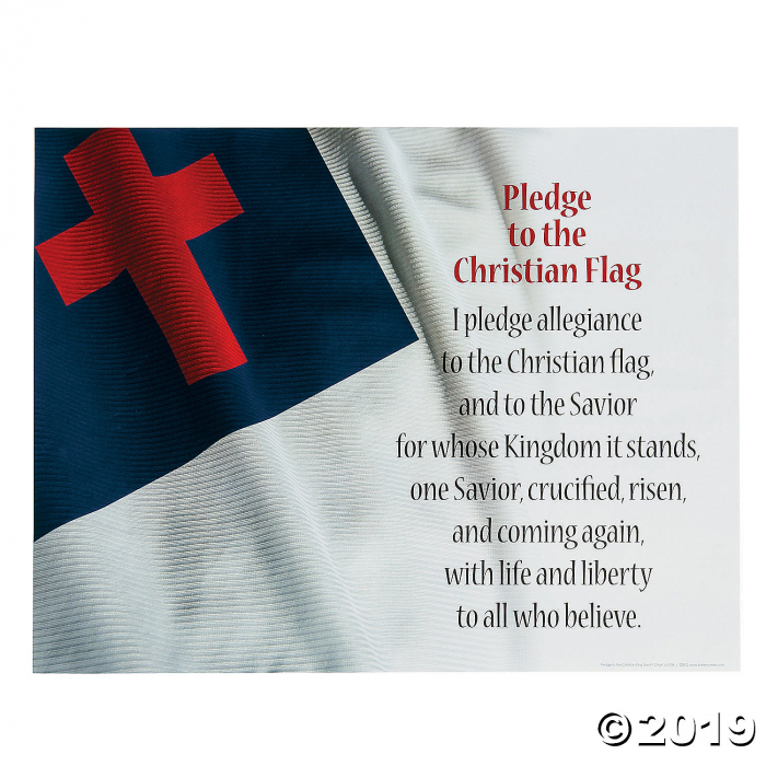 Pledge to the Christian Flag Poster (1 Piece(s))