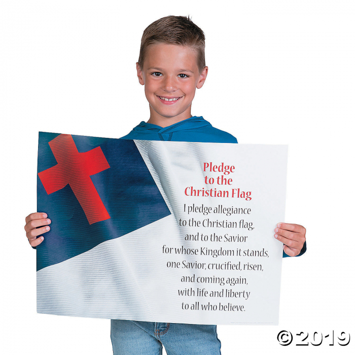 Pledge to the Christian Flag Poster (1 Piece(s))
