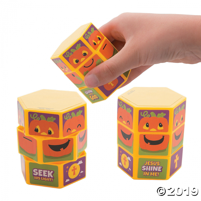 Christian Pumpkin Twisty Puzzles (Per Dozen)