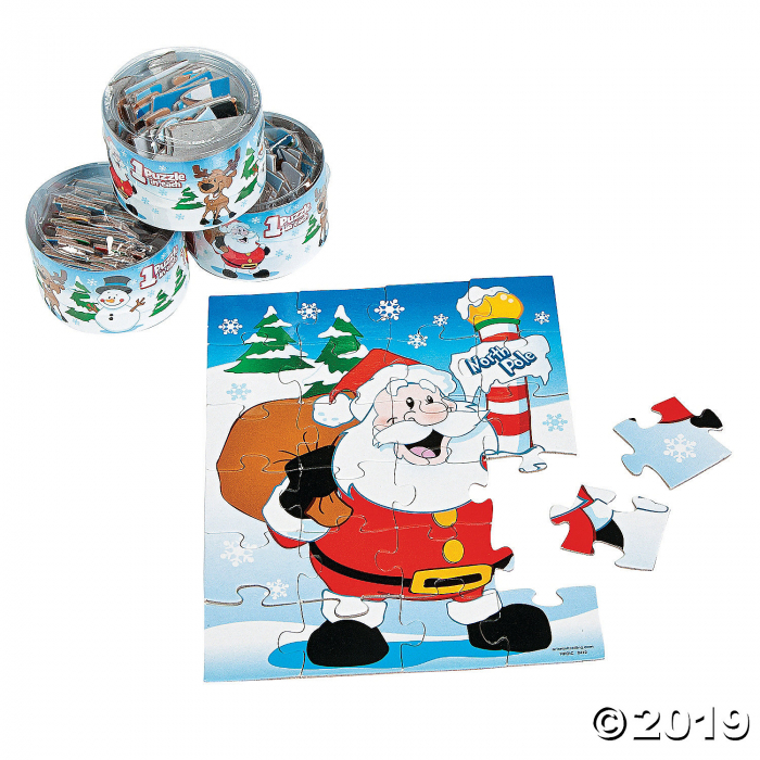 Snow Buddies Christmas Puzzles (Per Dozen)