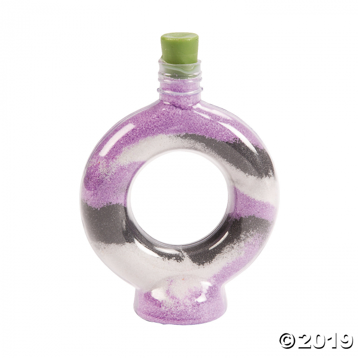 Ring-Shaped Sand Art Bottles (Per Dozen)