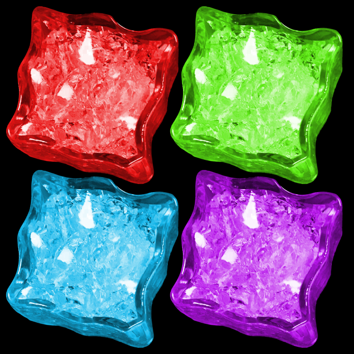 LED Flashing Ice Cube