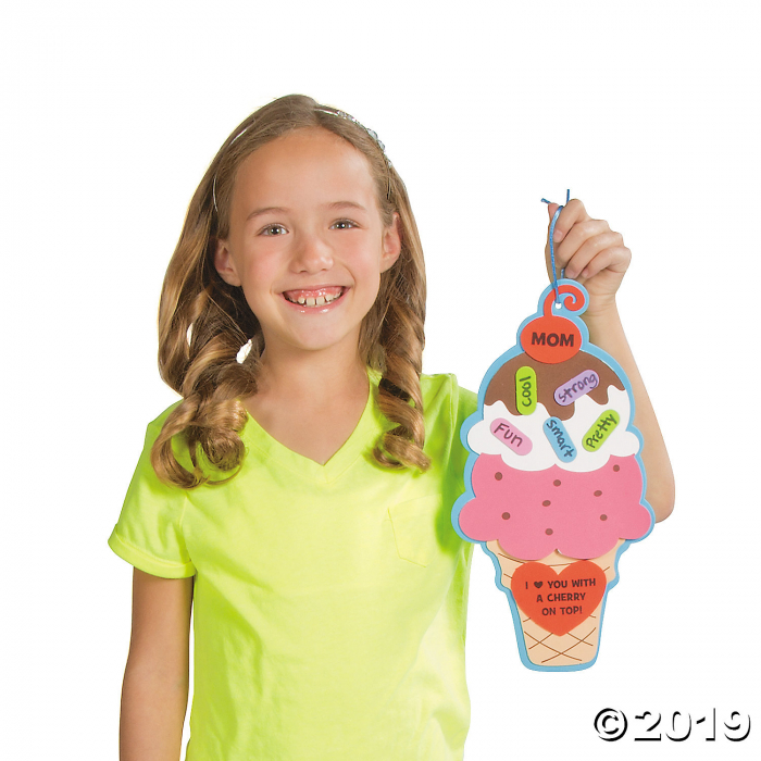 Cherry on Top Mothers' Day Sign Craft Kit (Makes 12)