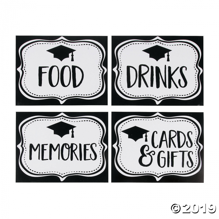 Graduation Tabletop Signs (1 Set(s))
