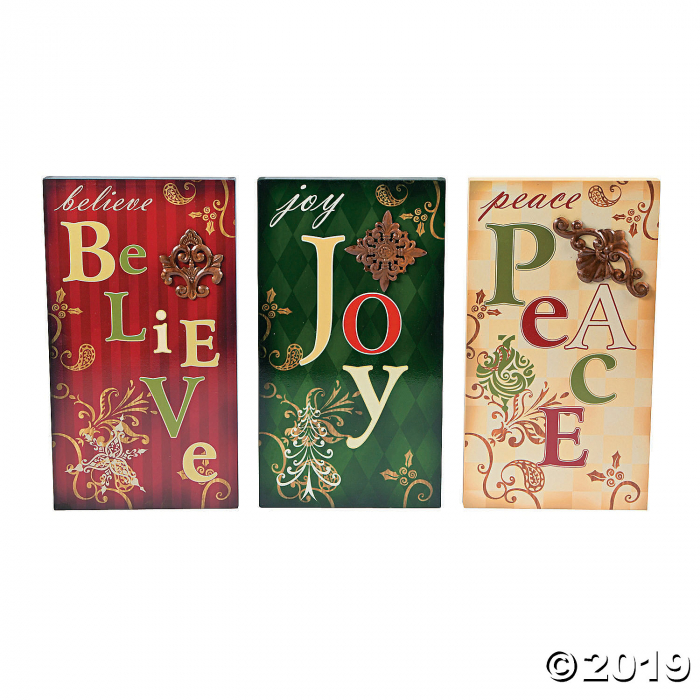 Holiday Handicraft Wall Signs (1 Set(s))