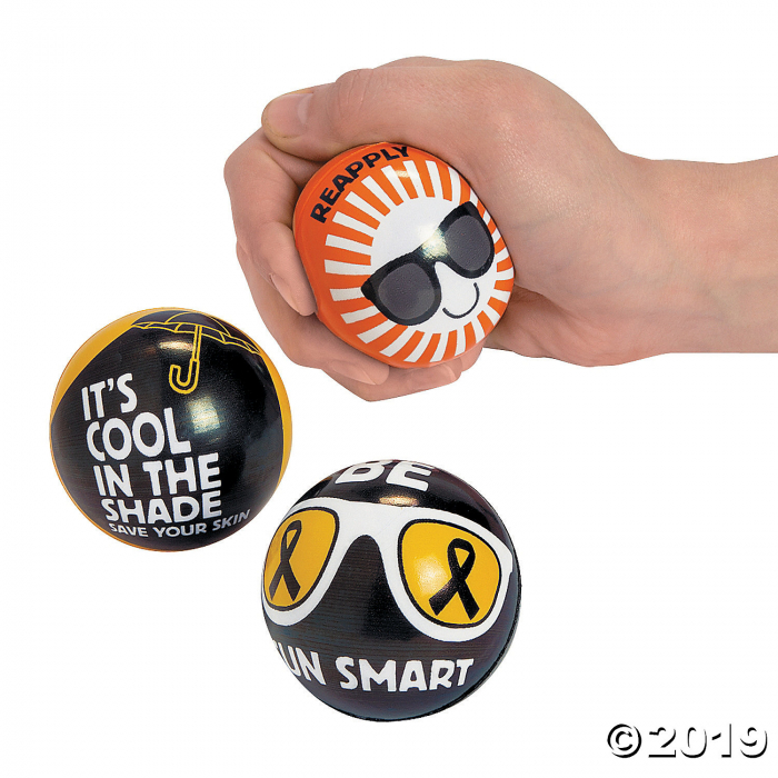 Melanoma Awareness Stress Balls (Per Dozen)