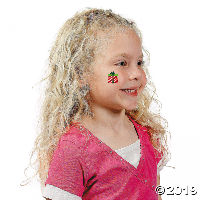 Fun Christmas Glitter Tattoos (72 Piece(s))