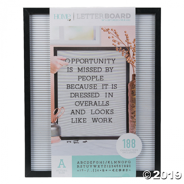 Black Letter Board Kit - 20 (1 Set(s))