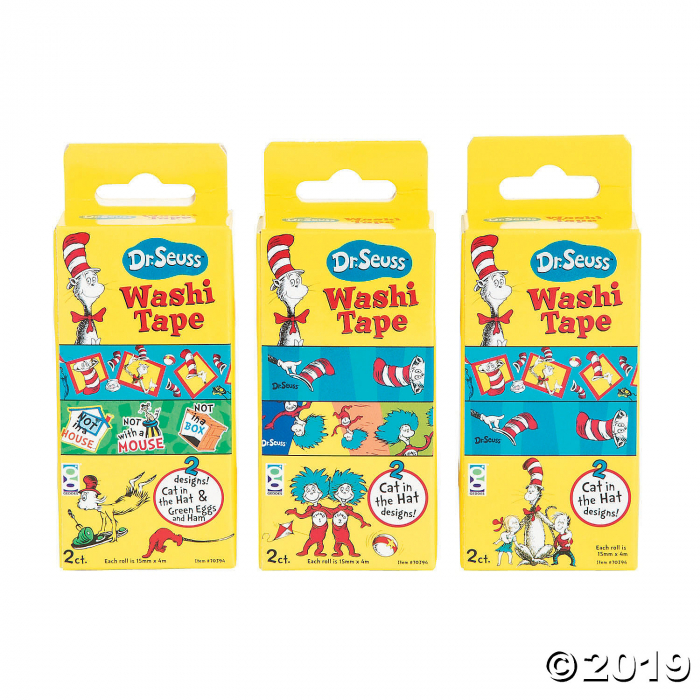 Dr. Seuss Washi Tape (24 Piece(s))
