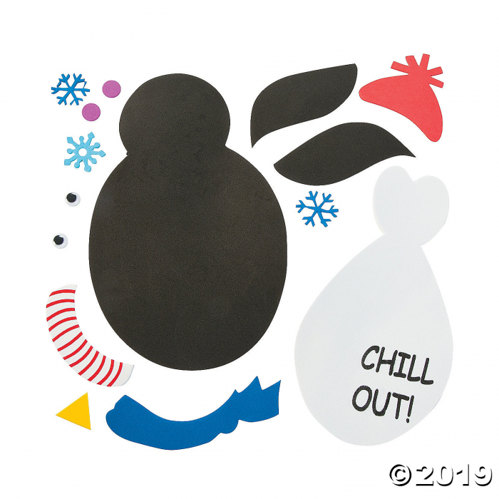 Penguin Thermometer Magnet Craft Kit (Makes 12)