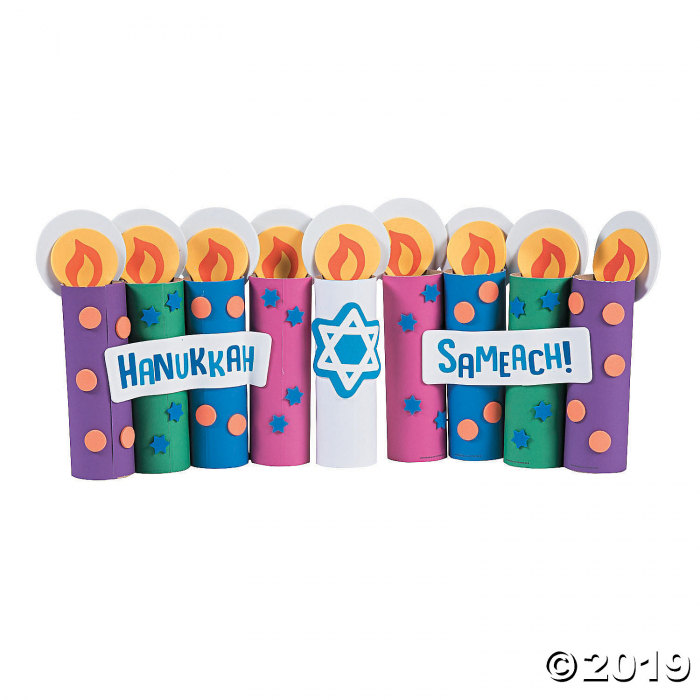 Craft Roll Hanukkah Candle Craft Kit (1 Set(s))