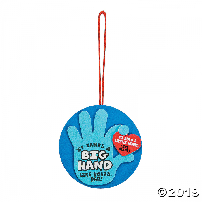 Father's Day Hand Ornament Craft Kit (Makes 12)