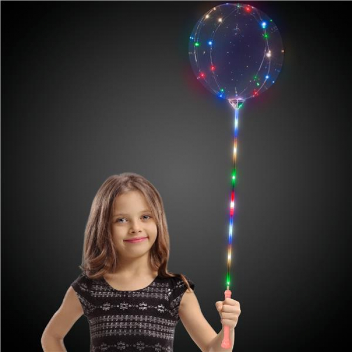 LED Lollipop Balloonâ¢ with Peach Handle