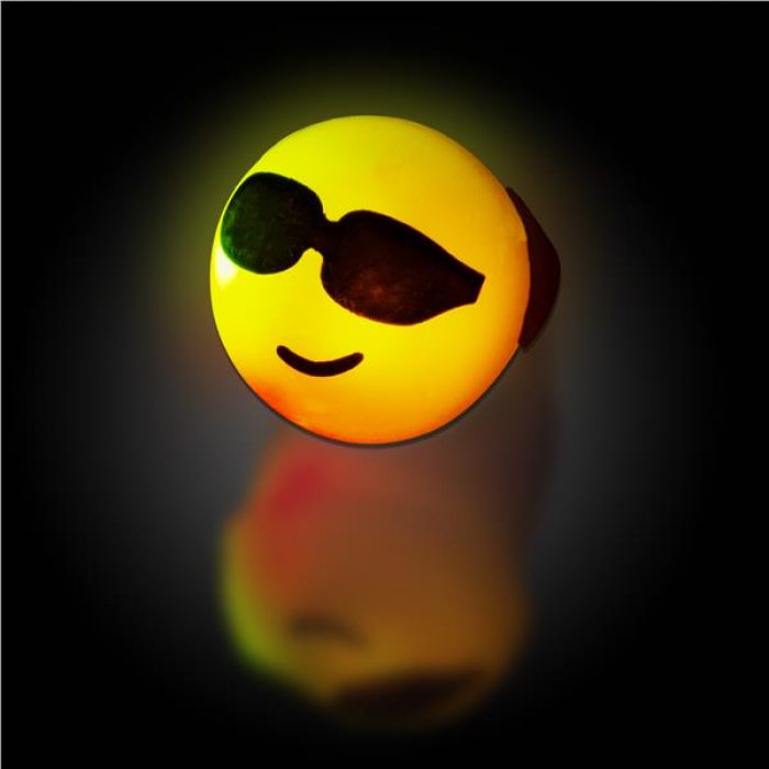 Emojicon LED Jelly Rings (Per 24 pack)