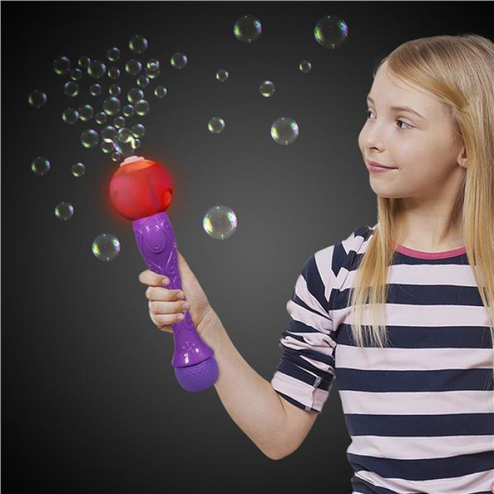 Purple LED Bubble Wand