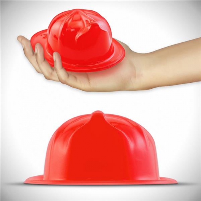Red Mini Fire Helmets (Per 12 pack)
