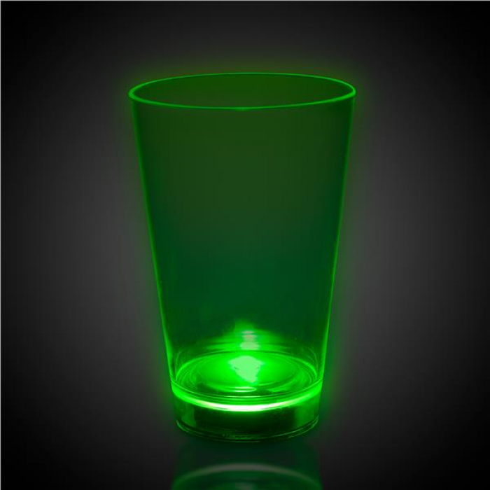 Neon Green LED 12 oz Cup