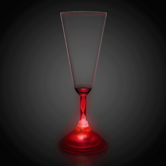 LED 7.5 oz Champagne Glass