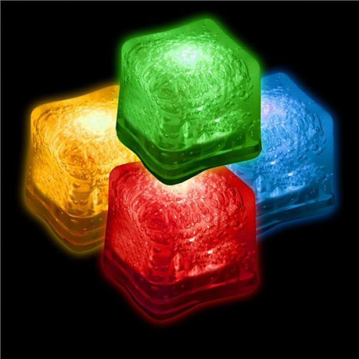 LED Assorted Ice Cubes (Per 12 pack)