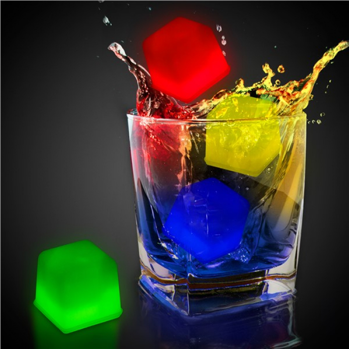 Assorted Glow Ice Cubes (Per 24 pack)