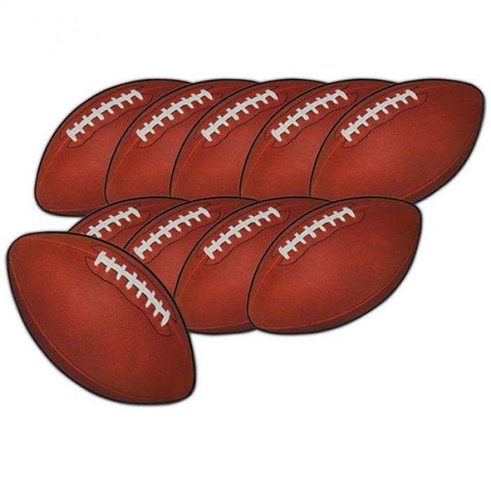 Mini Football Cutouts (Per 10 pack)