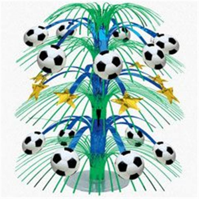 Soccer Cascade 18" Centerpiece
