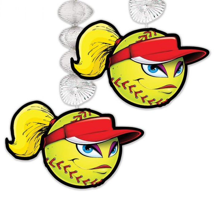 Softball Danglers (Per pack of 2)