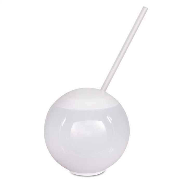 LED 20 oz Tumbler Ball Cup with Straw