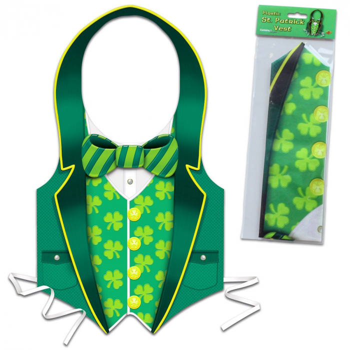 St. Patrick's Day Shamrock Vest