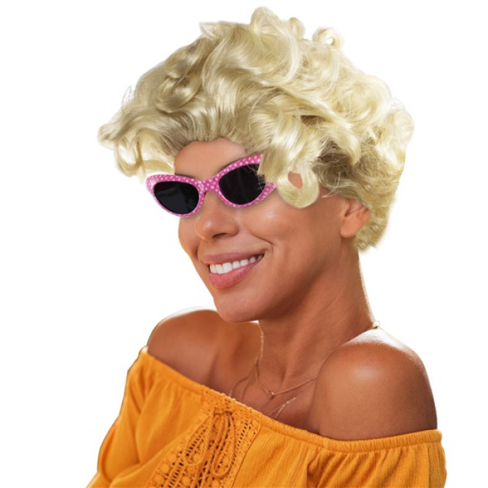 Blonde Curly Wig